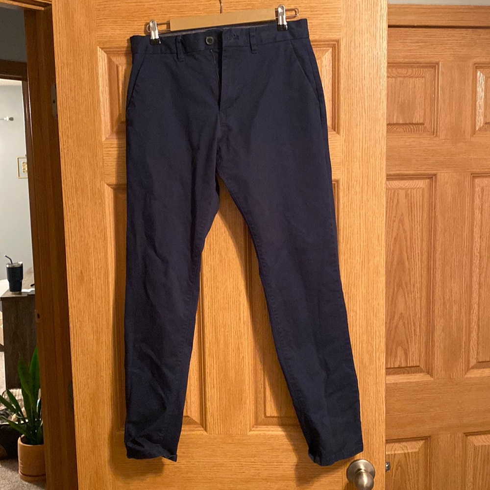 Blue dress pants
